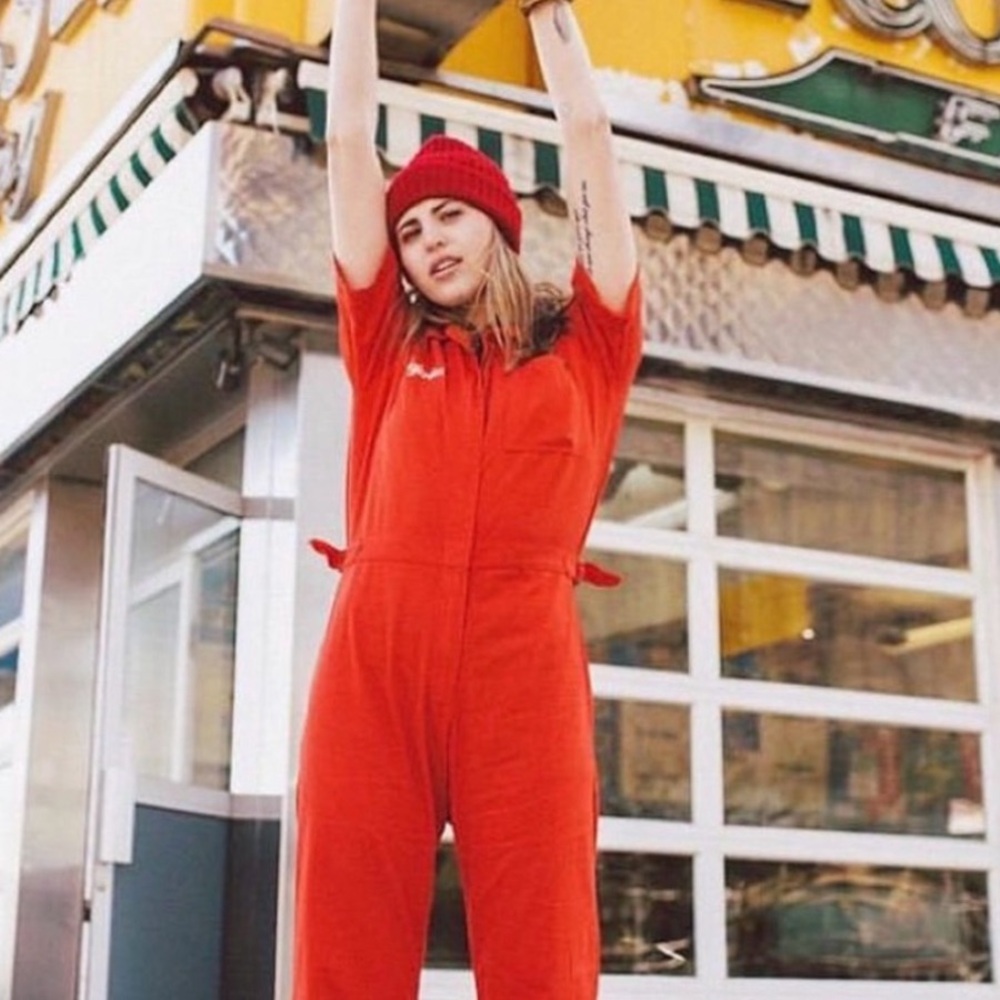 Sugarhigh Lovestoned Ground Control Red Coveralls - Picture 2 of 7